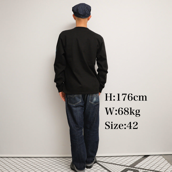 Flame Sleeve Tee【AB13233】