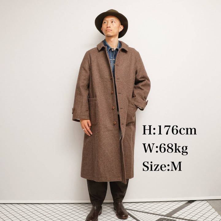 [Coming Soon] The 2 Monkeys Long-A Wool Over Coat [TM13454]
