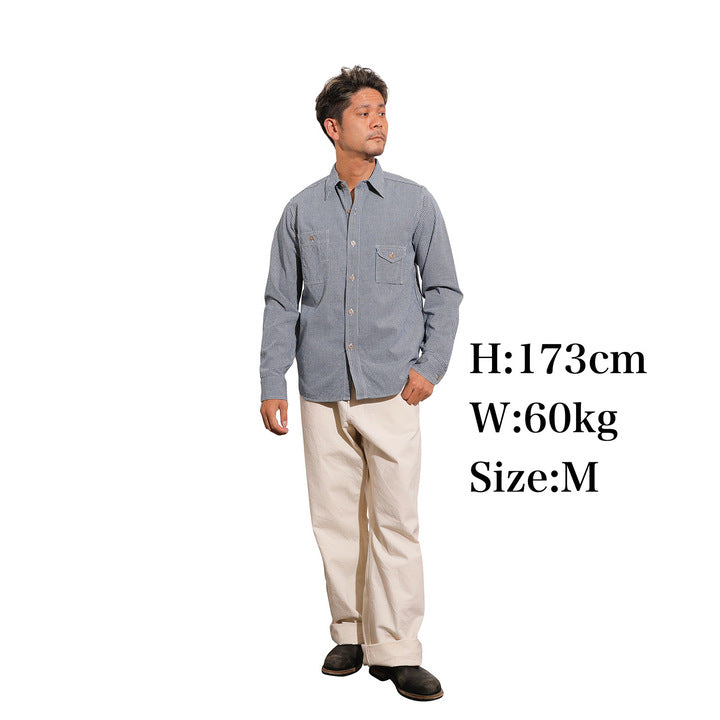 【Coming soon】L/S Smoker Shirt【JP21126】