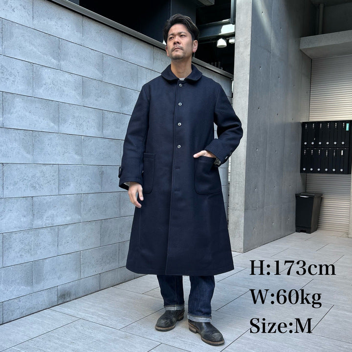 The 2 Monkeys Long-A Wool Over Coat【TM13454】 – JELADO