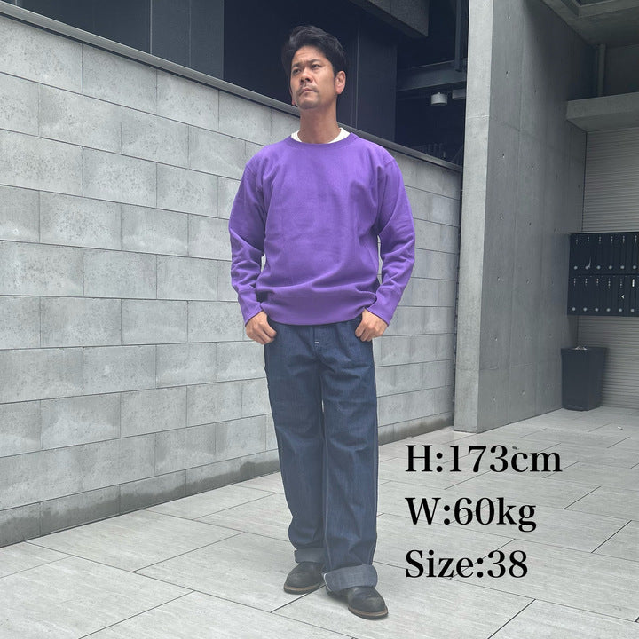 Warmup Reverse Weave Crew Neck Sweat【AB12241】