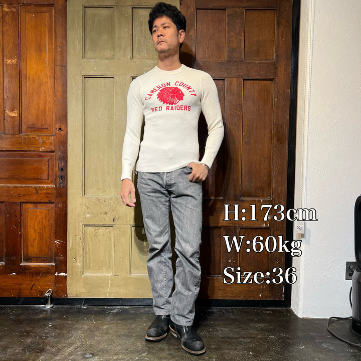 Mega Thermal Red Raiders Print【AB12233】　