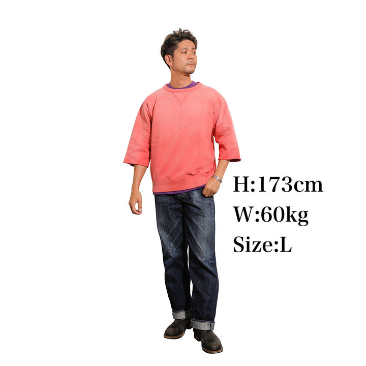 【Coming Soon】6th Man Vintage 3/4 Sleeve SW Shirt【AB21229】