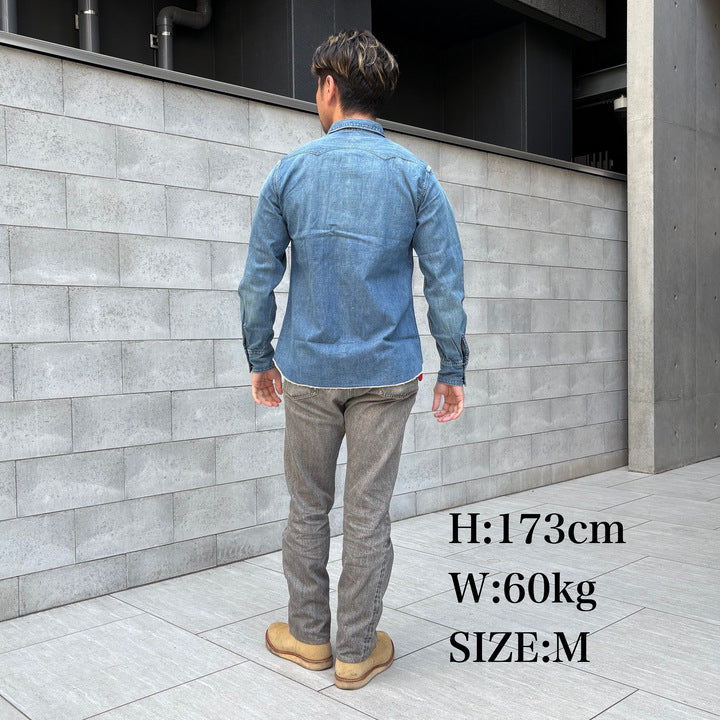Faded Denim Vaquero Shirt【JP21128】