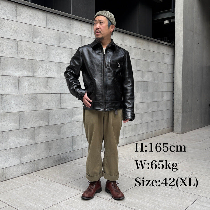 Rainbow Country 30's Style Horsehide Sports Jacket “HERCULES”  Black JELADO Special【RCL-10013H-J24】