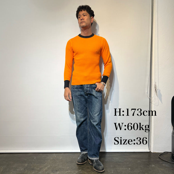 JELADO Mega Thermal Crew Neck 2tone【AB12226】