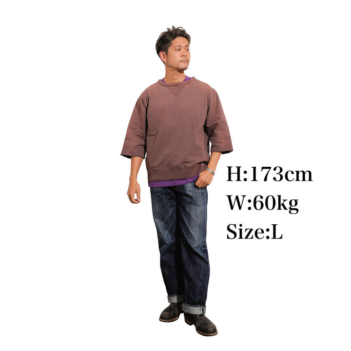 【Coming Soon】6th Man Vintage 3/4 Sleeve SW Shirt【AB21229】