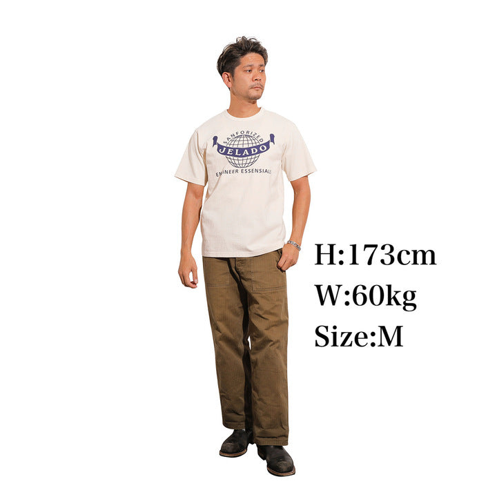【Coming Soon】JELADO  Work Wear Logo Tee【AB94241】