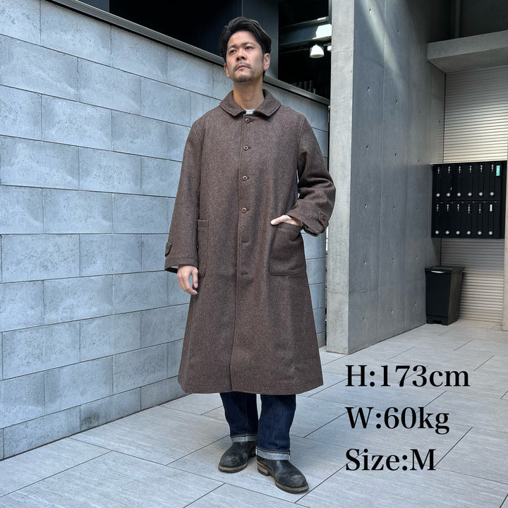 The 2 Monkeys Long-A Wool Over Coat【TM13454】 – JELADO