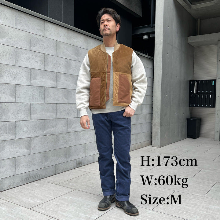 Padded Vest Beige【JDG23539】