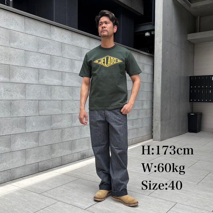 JELADO  Official Tile Logo Print Tee【AB94240】