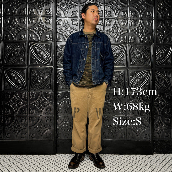 41 Khaki Last Resort Chino Cloth Stencil【AG94341B】