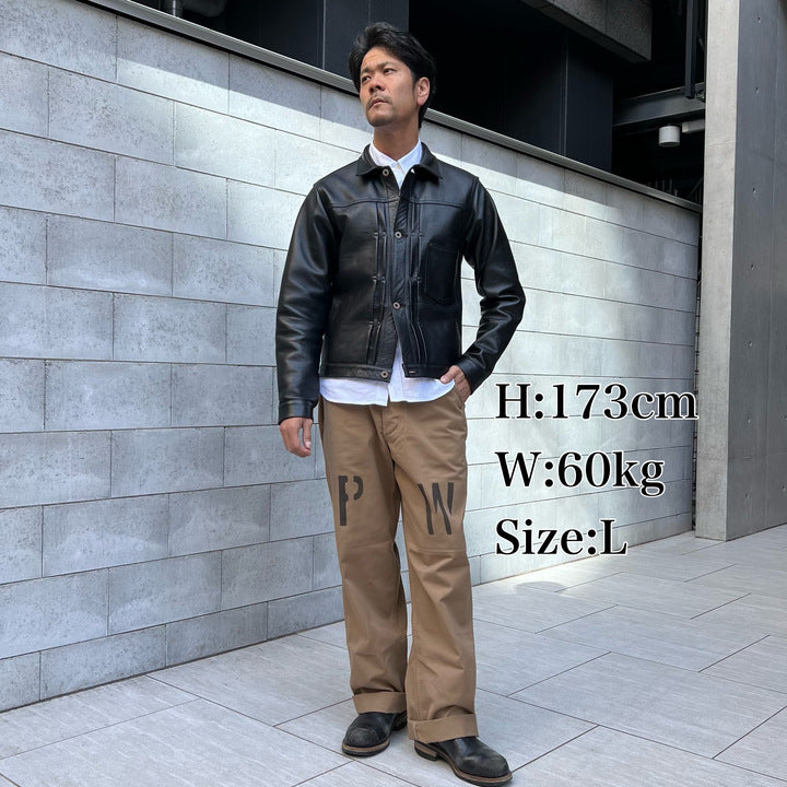 JELADO 44Leather Jacket(44レザージャケット) Horse hide Semi-aniline Finish【JP94409】