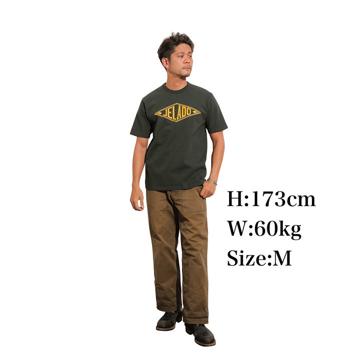 【Coming Soon】JELADO  Official Tile Logo Print Tee【AB94240】