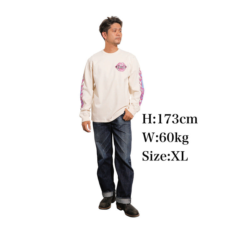 【Coming Soon】Flame Sleeve Tee【AB21234】