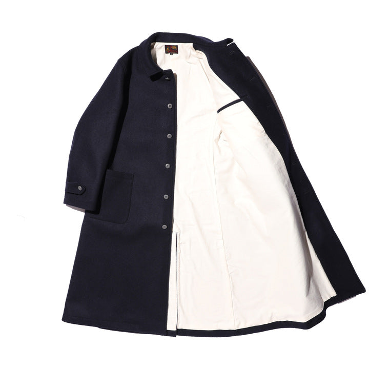 The 2 Monkeys Long-A Wool Over Coat【TM03434】