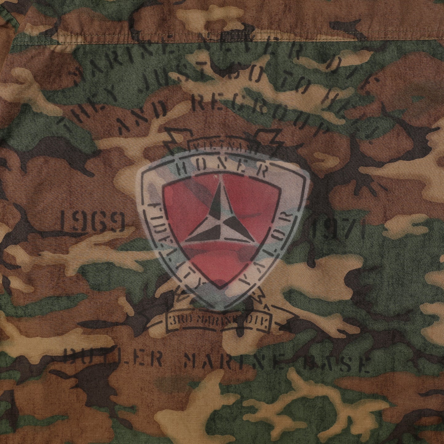 COLIMBO Southernmost Bush Jacket(サウザンモーストブッシュジャケット)-Custom-"3rd Marine Div. Viet Nam"L.Camo【ZX-0108】