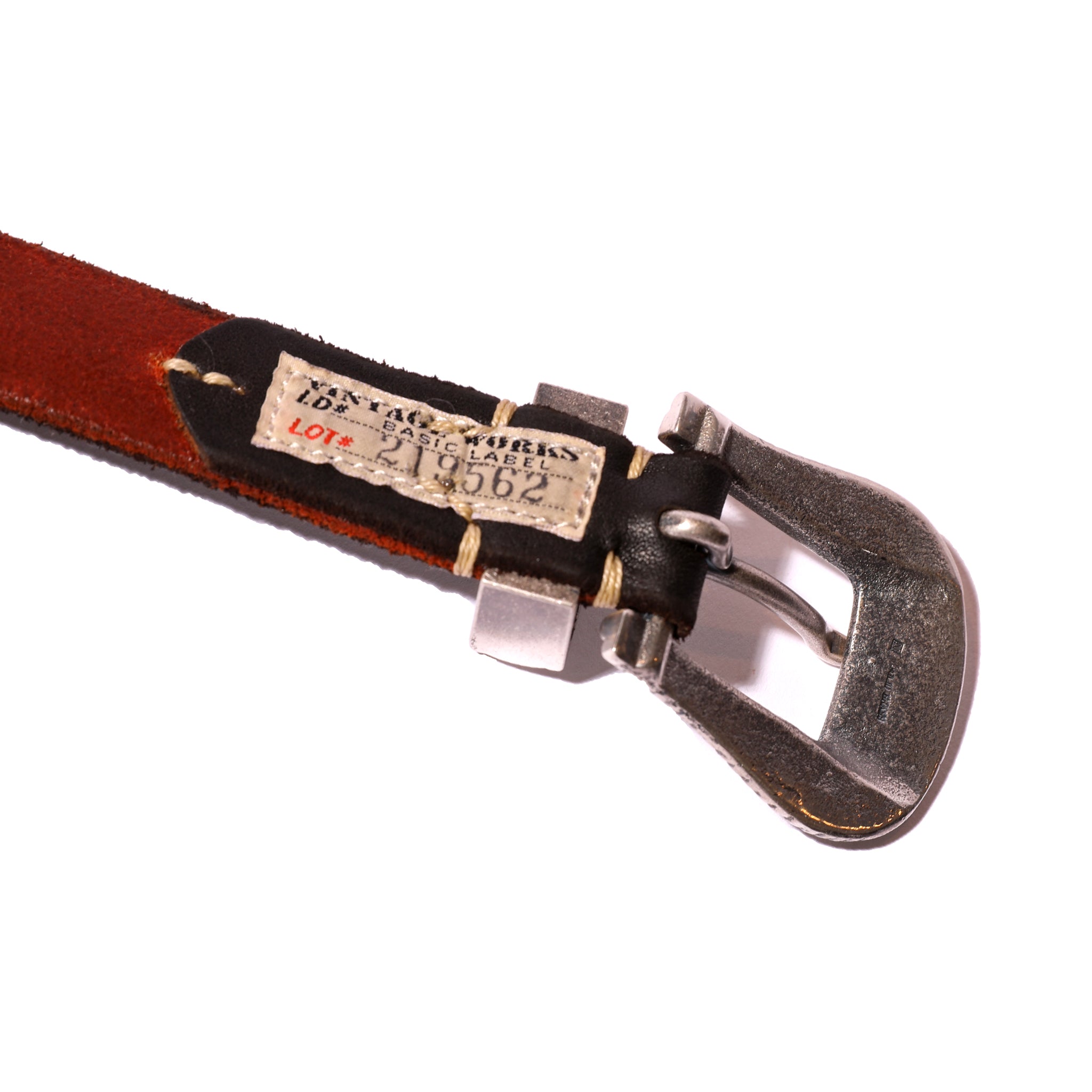 Vintage Works Leather Belt 7Hole Western style Belt Chasin(茶芯)【DH5738 CH-2  CHASHIN】