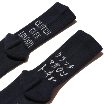 CLUTCH Magazine x CLUTCH CAFE x ROSTER SOX オリジナルロゴソック【HT-CL1】