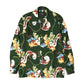 Kona Bay Hawaii Diving L/S Aloha Shirt (ダイビングアロハシャツ)【BK-UL2102】