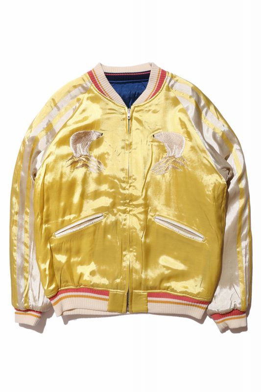 JELADO ALASKA Souvenir Jacket (アラスカスカジャン)Lemon【JP23413】