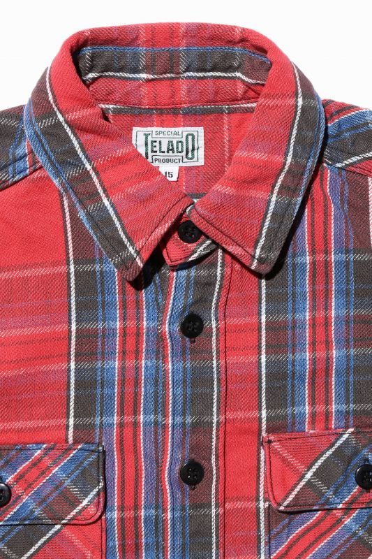 JELADO Unionworkers Shirt Regular Length Indigo【JP42134】