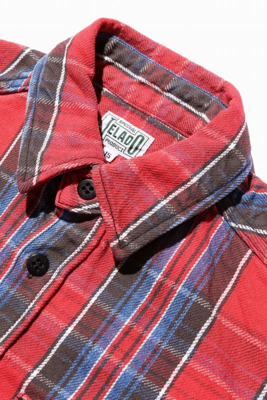 JELADO Unionworkers Shirt Regular Length Indigo【JP42134】