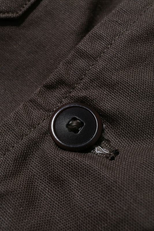 COLIMBO Original Gun Coat -Paraffin Coated Duck- Charcoal【ZU-0136】