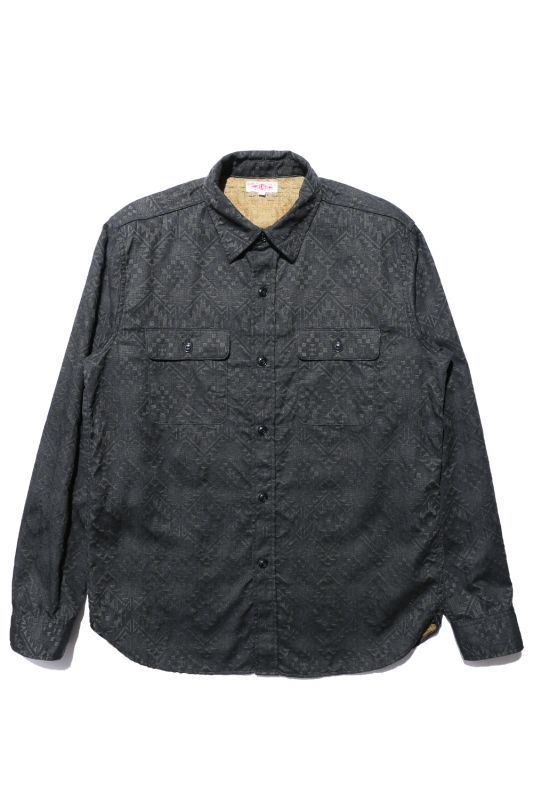 JELADO Union Workers Shirt(ユニオンワーカーズシャツ) Black【JP51109】