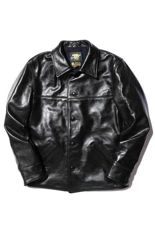 Rainbow Country Horsehide Car Coat "SPIDER" Black【RCL-10065H】