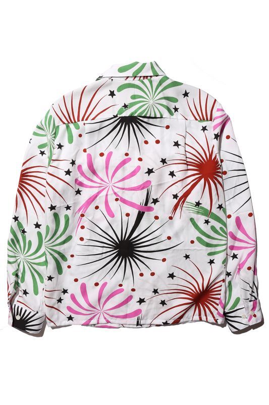 JELADO Westcoast shirt(ウエストコースト シャツ) Fireworks Pattern White【SG51102】
