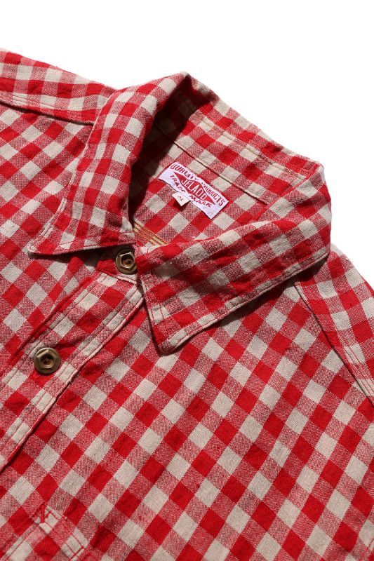 JELADO Railroader Shirt (レイルローダーシャツ) Red【JP51104】
