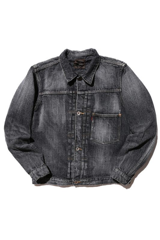 JELADO 44Denim Jacket Vintage finish(44デニムジャケットヴィンテージフィニッシュ) Fade Black【JP51441】