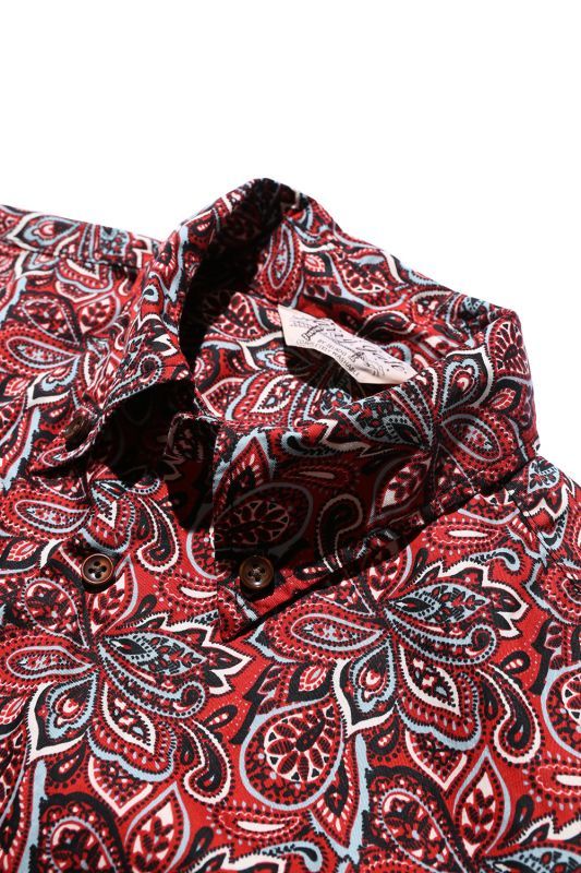 JELADO B.D. Aloha Shirt (ボタンダウンアロハシャツ) Paisley Pattern【SG52115】