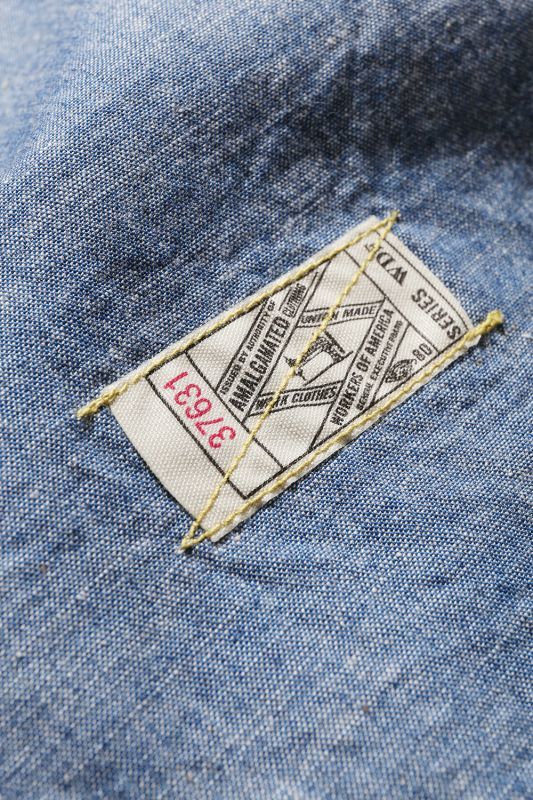 JELADO S/S Chambray Work Shirt Novel Custom(シャンブレーワークシャツノーベルカスタム)【JP52121】