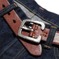 Vintage Works Leather Belt 7Hole Garrison Belt【DH5536】