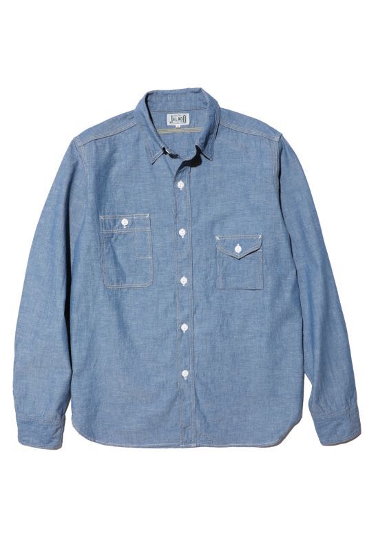 JELADO Smoker Shirt Indigo Chambray【JP94112】