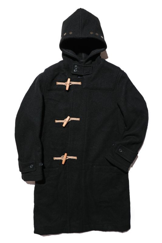 ALLEVOL/アレヴォル ALLEVOL×London Tradition Duffel Coat Black【AE-03-402】