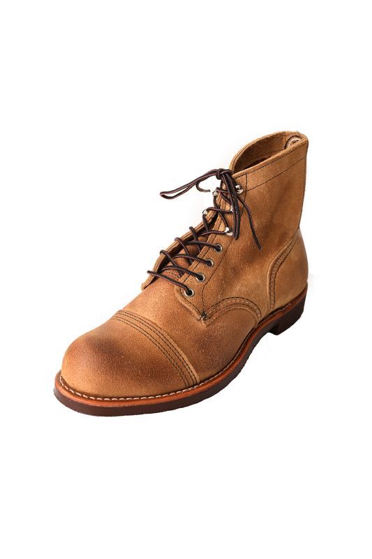 RED WING Iron Ranger Hawthorn Mule Skinner Rough Out【RW8083】