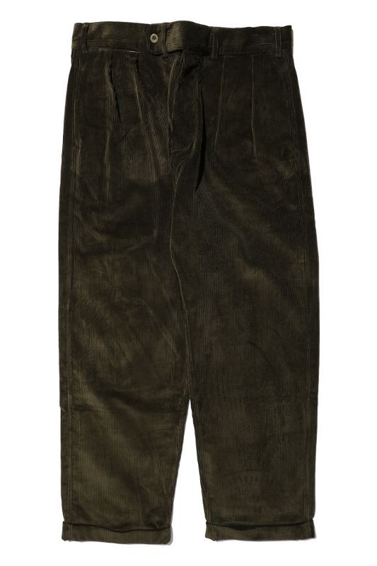 ALLEVOL Brunel Corduroy Work Trousers Green【AE-03-302】