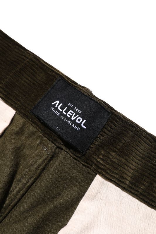 ALLEVOL Brunel Corduroy Work Trousers Green【AE-03-302】