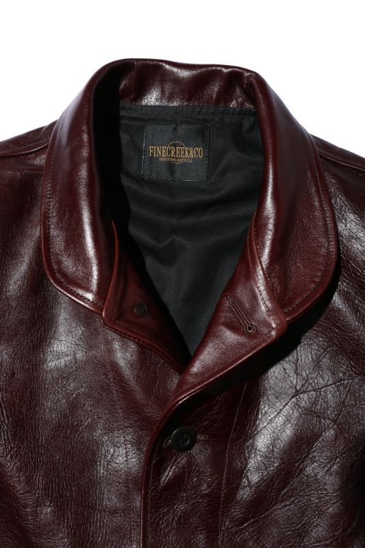 FINE CREEK ＆CO Ale Jacket Horsehide Brown【ACJK030】