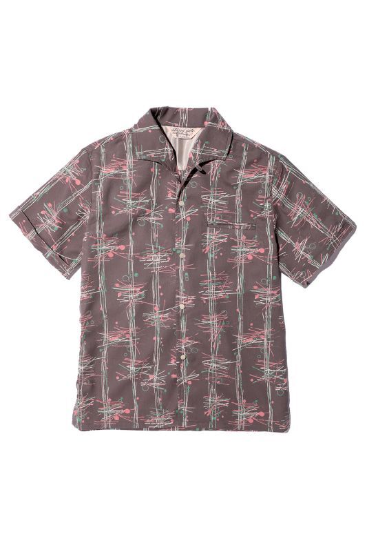 JELADO Vincent shirt Atomic Pattern Ash【SG62108】