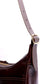 Rainbow Country Leather Banana Shoulder Bag Horse hide Seal Brown【RCL-60023】