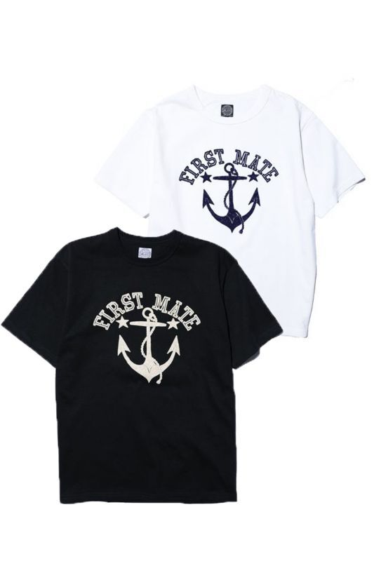 JELADO Firstmate Tee(ファーストメイトティー) Black OffWhite 【AB62230】