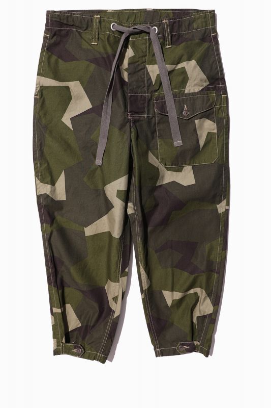 COLIMBO W.Midland S.A.S Over Trousers--Back-Twill M-90 Camo Cloth-- Greeny Camo【ZW-0211】