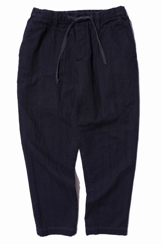 COLIMBO Waterloo Ez Pants Indigo Herringbone【ZW-0203】