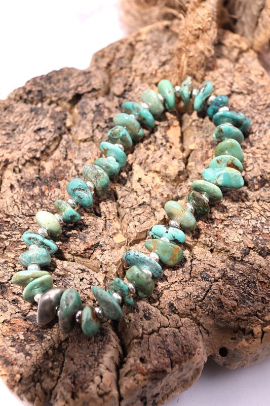 SunKu/サンク Large Turquoise Beads Bracelet【SK-015】