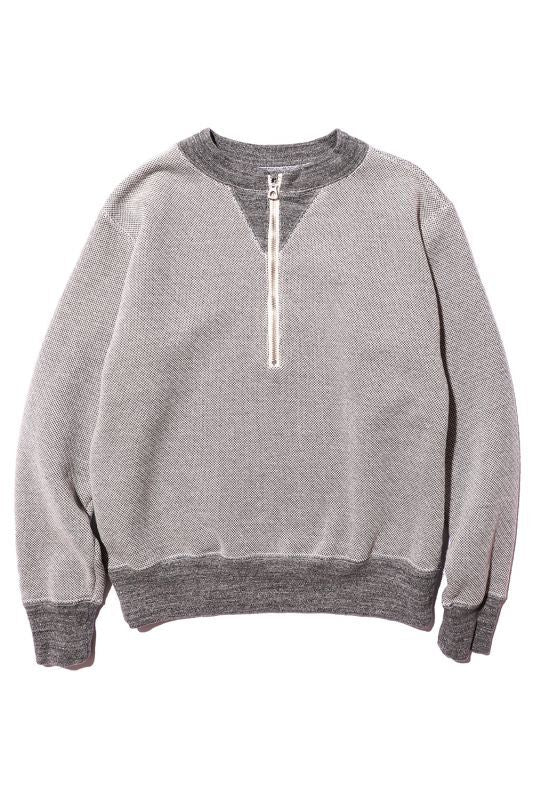 JELADO Heisman Half Zip Sweat(ハイズマンハーフジップスウェット)【AB63217】