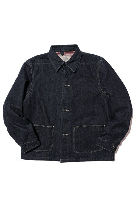 COLIMBO S.R.Garrison Denim Work Coat-12oz Indigo Denim【ZW-0133】